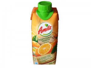 Amita πορτοκαλι 330ml