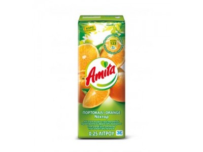 Amita πορτοκαλι 250ml