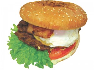 Burger Special γαλοπουλα ή μπεϊκον